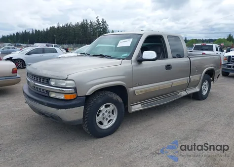 2001 Chevrolet Silverado 1500 Ls from USA, damaged, VIN 1GCEK19T61Z103505